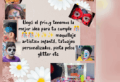 Las Margaritas – stand glitter